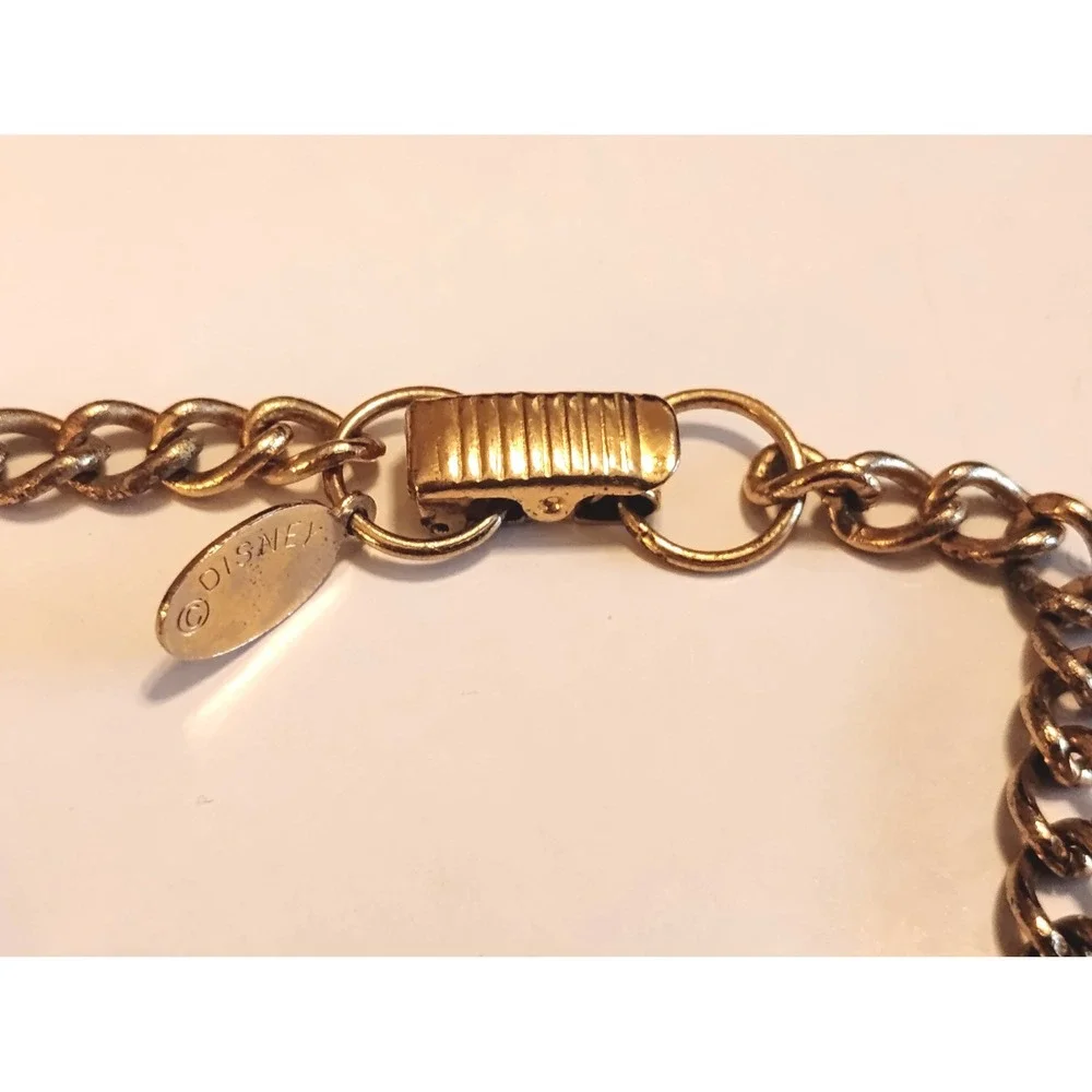 RARE Vintage 1991 Beauty and the Beast Disney Bracelet Kidcore Deadstock Retro